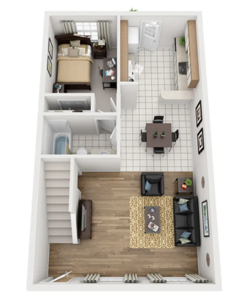 Floor style - Campus Crossings