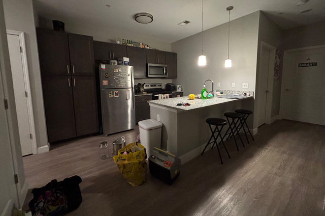 kitchen. spacious and plenty of cabinet space for everyone! - Peak of Boone apartment, close to campus