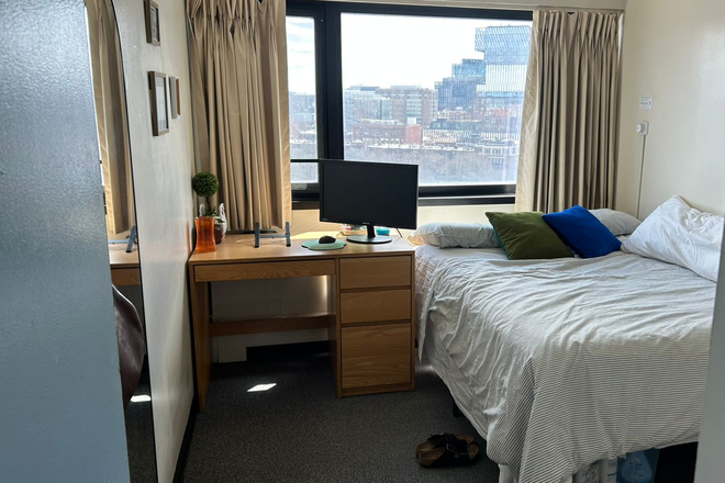 Bedroom - 16th Floor Apto River Side - 1 Room (on-campus)