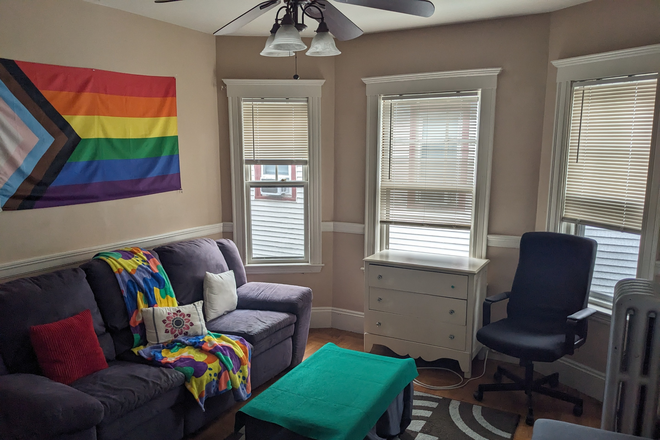 Living Room (2025) - Two Rooms in 3 Bed + 2 Bath Apartment in Ball Square