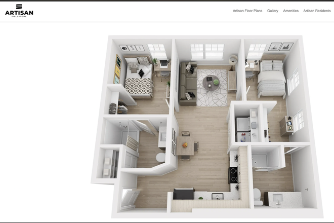 left bedroom for rent - Fieldstone Artisan - SUMMER 2026 Takeover, 1st Month FREE, Message For Negotiable Discount