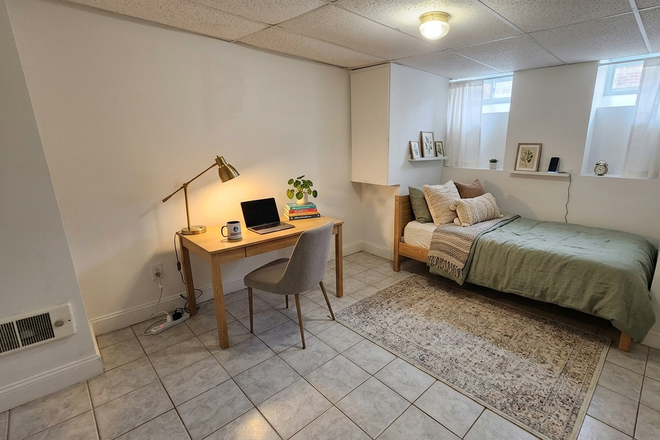 Bedroom - **Lower Level of Living Space 4 Large Rooms and Private Bathroom $1,600***Up to 3 Students to Share