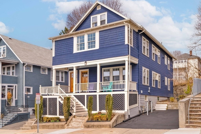 Outside of house - 3 Bed/1 bath unit one block away from Tufts Apartments