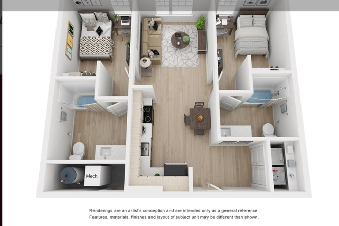 Floor plan - Fieldstone Graduate Housing