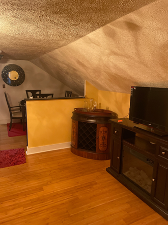 Living Room and Dining Room - Julianna Hines Apartments