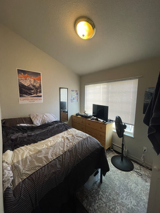 Bedroom - 4-plex apartment housing close to campus