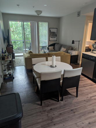 shared living room - Gaslamp Apartments