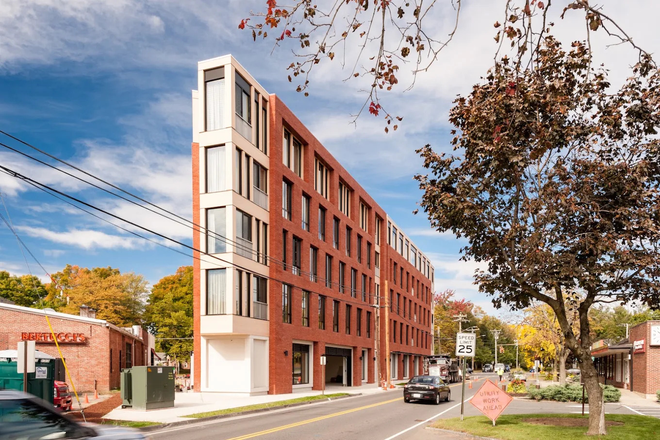 Outside view of apartment - **1 BEDROOM AT KENDRICK PLACE - $2,225/MONTH 5TH FLOOR FURNISHED AMAZING VIEW**