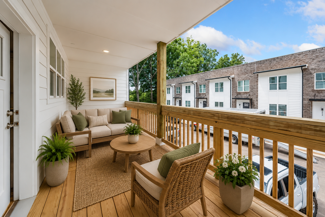 Back Porch - New Construction: 4 Bed 4.5 Bath Townhomes