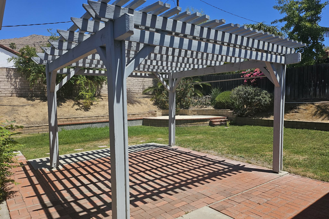 backyard patio - Home Sweet Home UCR