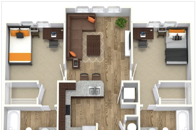 floor plan - University Walk