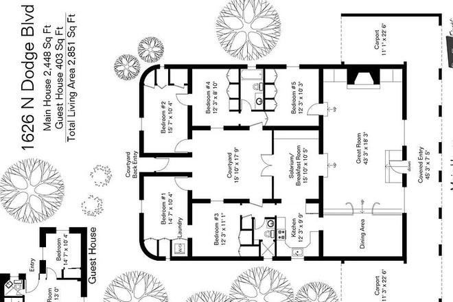 Bedroom 5, for sale - Charming newly renovated historic home close to medical and law school