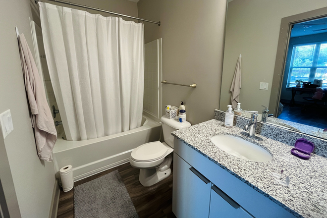Bathroom - Private BD/BR Union Apartments - Spring 2026 Sublease