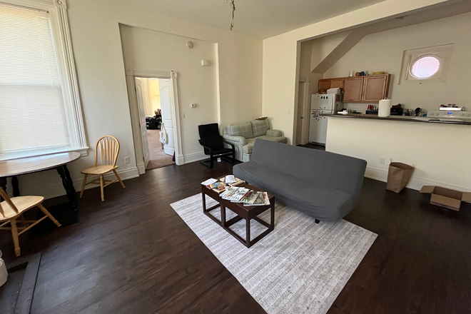 view of living from front door - Apartment Close to Campus