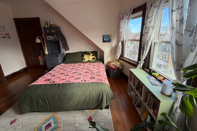 Bedroom (does not come furnished) - Jamaica Plain Private Room in 4bed 1.5bath