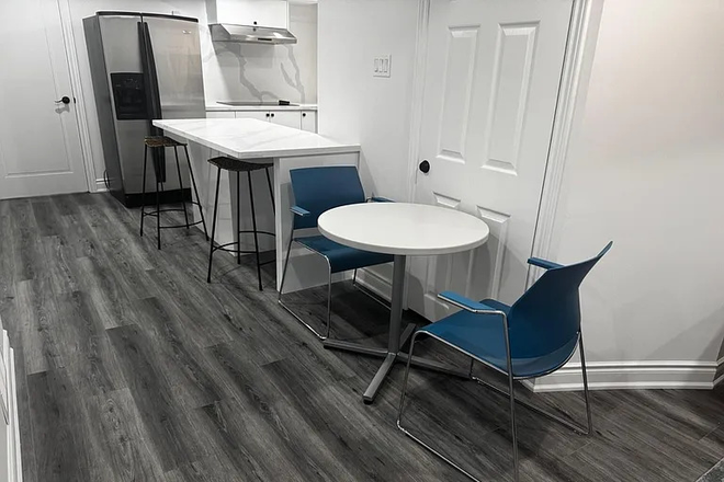 Dining Area - Furnished 2BR Basement Suite | York U Markham Campus | Private Entrance + Parking House