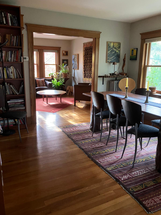 Dining and living rooms - Home near Harvard campus