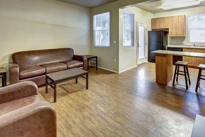 Kitchen & Living Room - Camino del Sol Apartment
