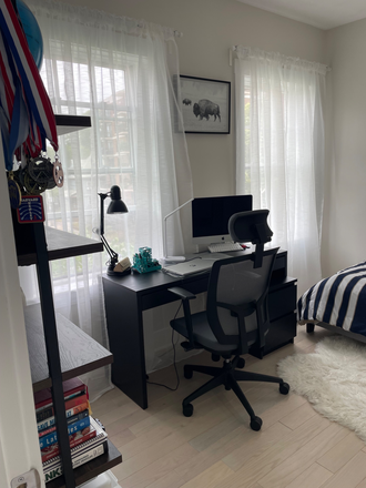 Bedroom - Furnished Room + Private Bathroom in Coolidge Corner – $1,550/month