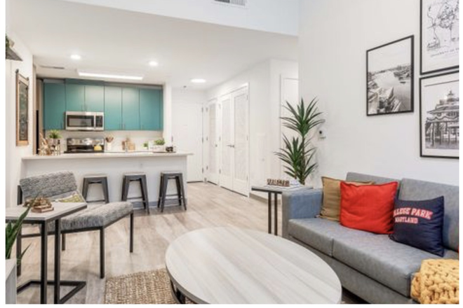 Image of the show room common space for my floor plan - Lease Takeover – Union on Knox – Private Bed & Bath