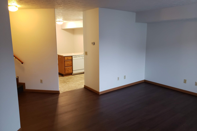 Living Room/Kitchen - 3 BR 1.5 BA Apartment Across from Meijer
