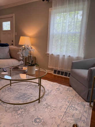 Living Area - Private Bedroom with a shared bath available Very Close to campus and Mackey Arena House