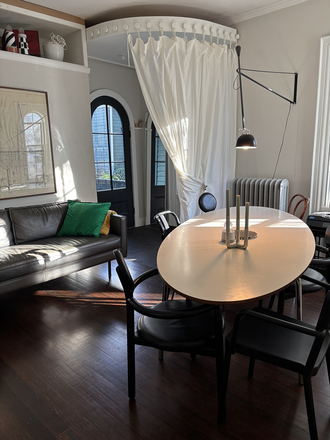 Shared Dining / Entrance - View South East - Peaceful Suite of Rooms in a Historical Home