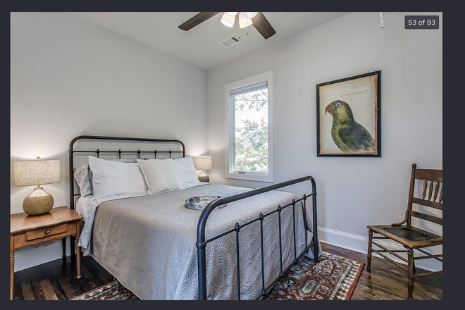 smaller bedroom ($940/month) - 2 rooms available in house in Five Points, East Nashville!