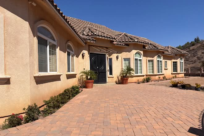 Front Door - Private Bedroom with Dedicated Bathroom House