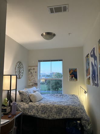 All rooms are the same size and layout- here is one of them! - Landmark Apartments 5136-D