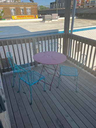 patio - pilsen apt near damen stop