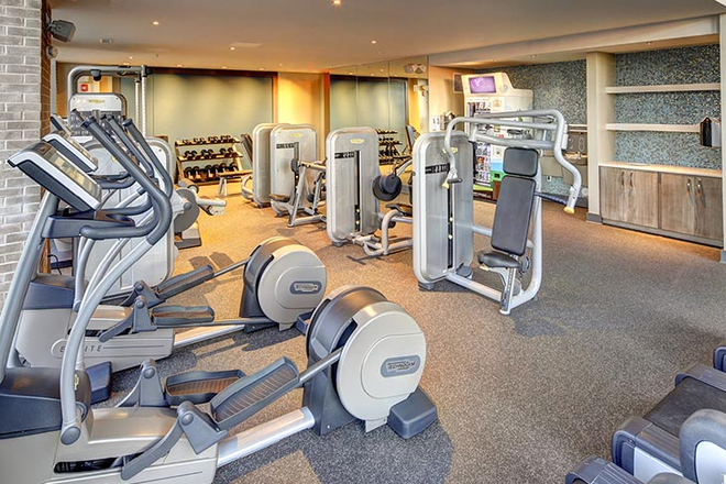 Gym - University Crossings Apartments