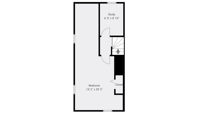 Third Floor Layout - Beautful House. Near colleges, hospitals, public transportation, Fenway and other activities