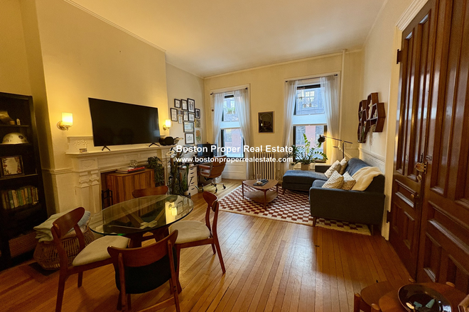 A - Entire massive floor of brownstone in Back Bay