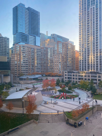 view from room - 1 furnished bedroom in a 2 bedroom apartment downtown