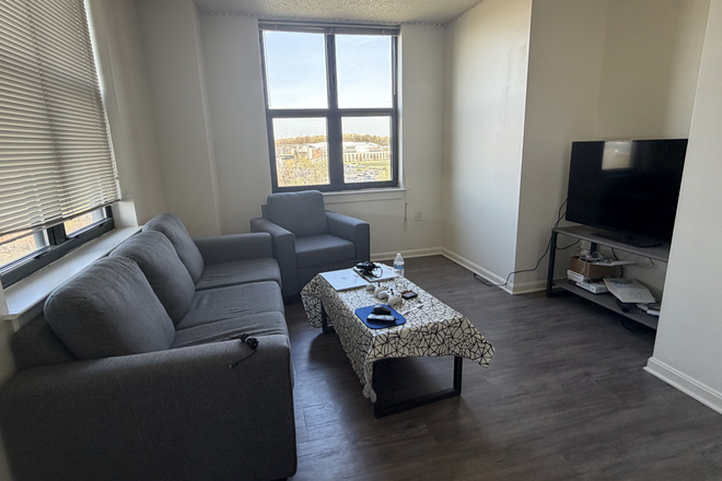 Living Room 2 - University View 4x2 XL Apartment, Close walk to campus, Flat-rate Ameneties