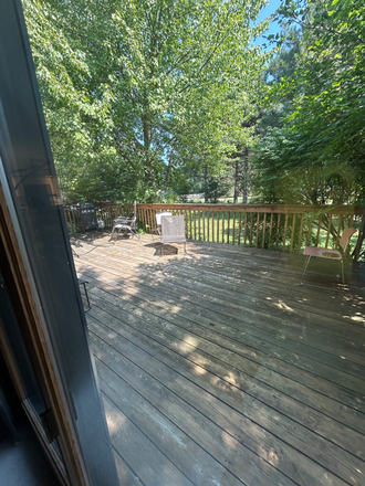 Back deck - large full size - Cheerful home