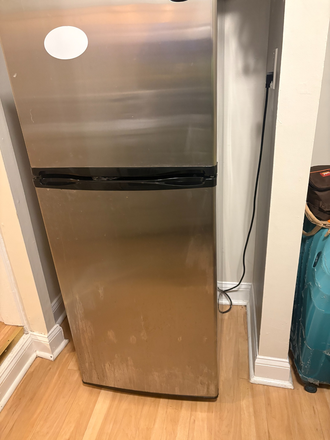 Refrigerator - Sublet:Furnished studio apt-PIne St-Princeton