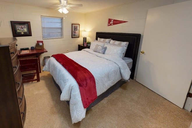 Bedroom Example - Canterbury Apartments 2 BR 1-1/2 Bath 2nd Flr for Sublease First Month Paid! Near Stadium
