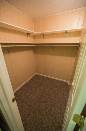 Closet -- recently painted - Crestview Studio Apartment for Rent Jan-July 2027!