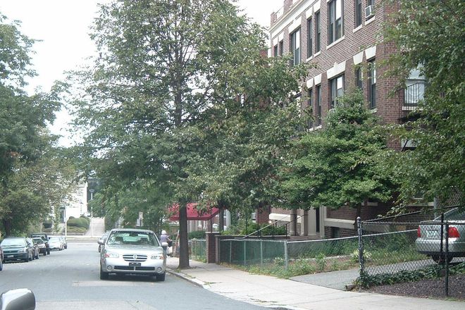 Outside street view. - Large Bedroom No. 3, in Sunny 3 Bedroom 1.5 Bath Apt., Utilities Included