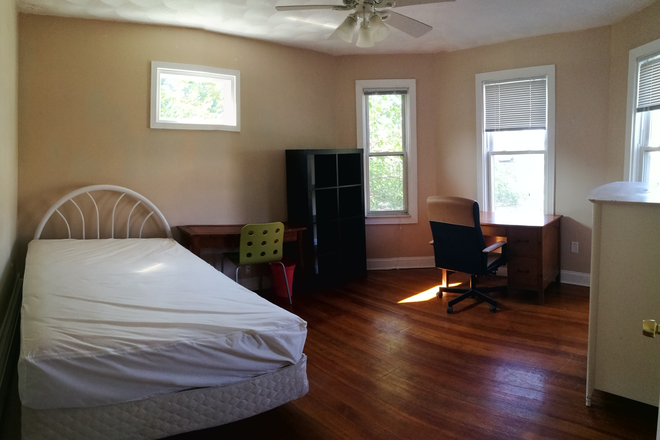 Bedroom - Large, Furnished Room - Tufts Medford
