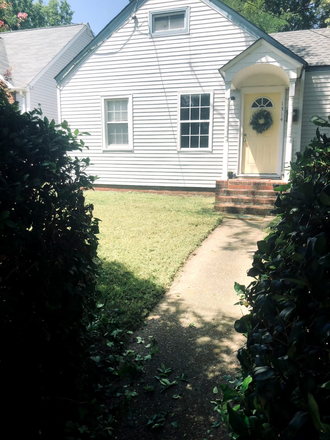 Front sidewalk view - 4-bedroom house across ODU's Webb Center–looking for one more roommate!