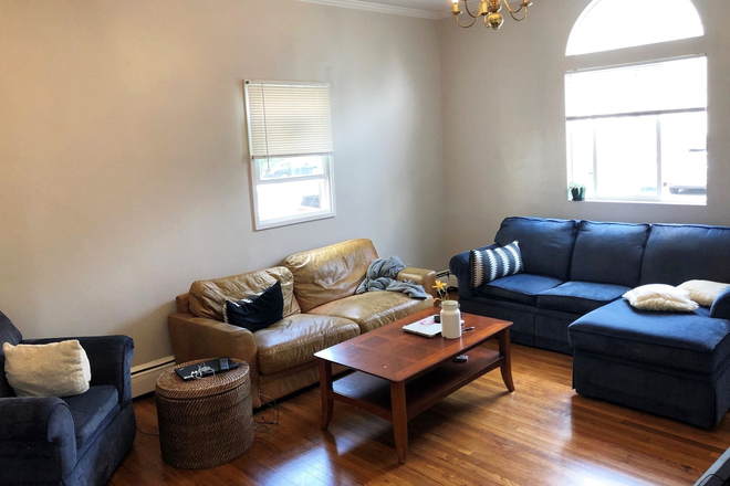 living room - Spacious Allston 4 bed/2 bath duplex for 9/1 - NO FEE!