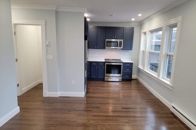 Kitchen - Harvard Square Newly Renovated 1 Bed. Park Views! LL pays Fee! Apartments