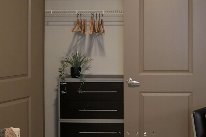 Model Closet (the closet in listing is walk-in) - January 2027 Lease Takeover - OSU Apartment Room Available (Female Roommate) - Brooks at Stillwater