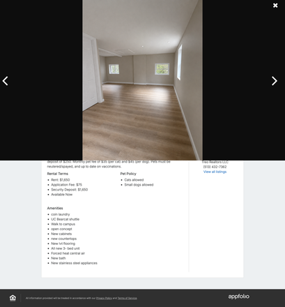 bedroom - Brand new top floor 3 Bd, 2 bath apartment!!