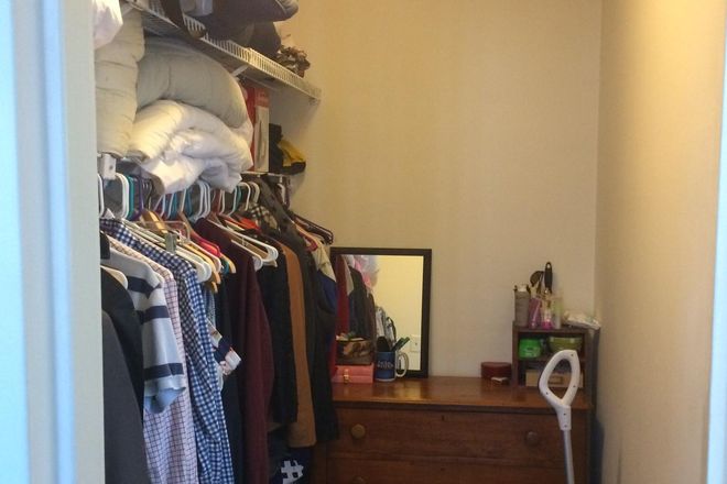Large closet for your stuff. - Bright, Sunny Studio in Foggy Bottom/GWU Condo