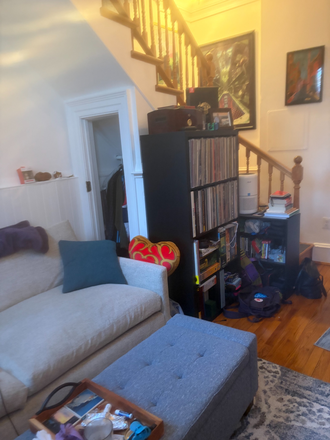 Living Room - .Logan Circle- 1820 6th Street, NW -One Bedroom Townhouse, Parking, Central Air