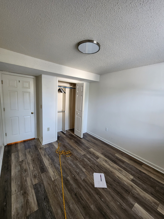 The other side of the room you'd be renting! - Spring Semester Room Sublet at Washington Avenue Basement Catholic Guys Apartment